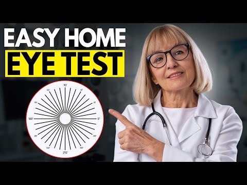 EASY Home Eye Test! If you fail, see an EYE DOCTOR!