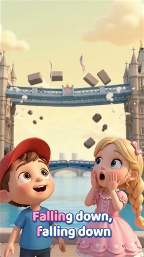London Bridge Is Falling Down | Fun Kids Story & Nursery Rhyme #nurseryrhymes #kidssongs.