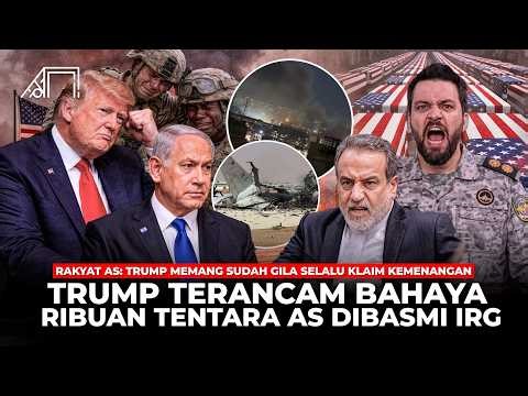 Trump Minta Ampun! Ribuan Pasukan Darat AS Dibasmi 1 Juta Tentara Iran, Gagal Kuasai Selat Hormuz