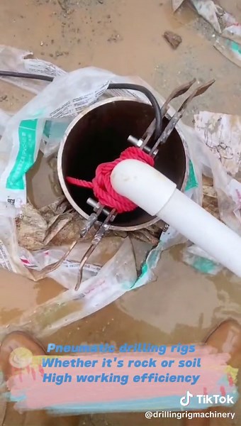 Drilling rig machinery on TikTok