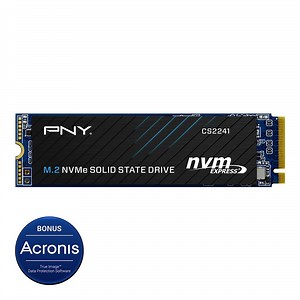 PNY CS2241 2TB Gen4 x4 PCIe NVMe M.2 Internal SSD Upgrade Kit with Transfer Adapter and Software