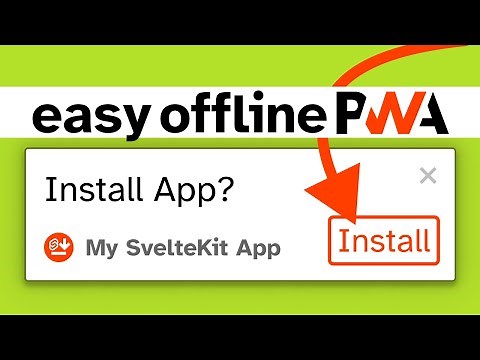 Simple native-like App in SvelteKit!