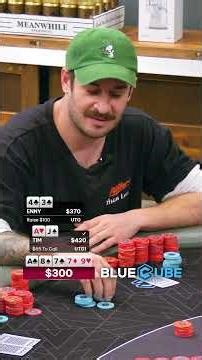 Timmy No Brakes Gets BLUFFED #poker #comedy
