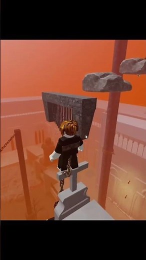 we got chained together #roblox #robloxshorts