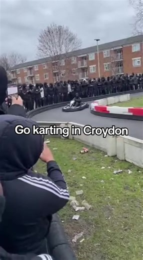 Go karting in Croydon #fyp #viral #roadman #croydon #drill | Go Karting
