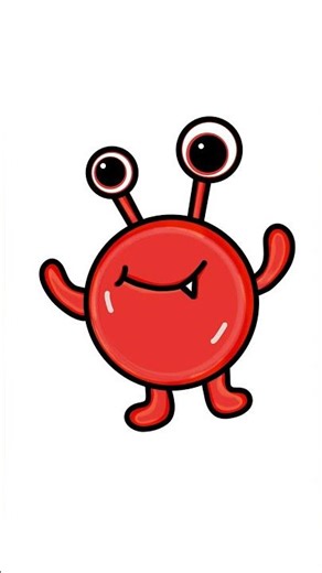 Cute Monster Drawing Step by Step ✏️ | Easy for Beginners #shortsunny