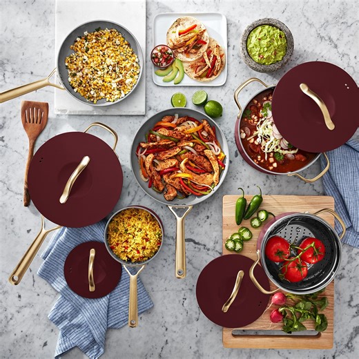 Member's Mark 11-Piece Modern Ceramic Cookware Set - Samsclub.com