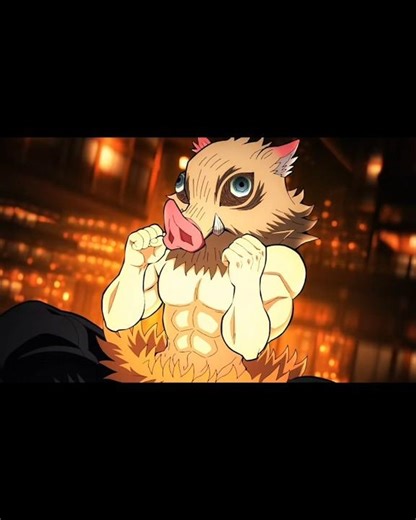 inosuke vs zenitsu #demonslayer #inosuke #zenitsu