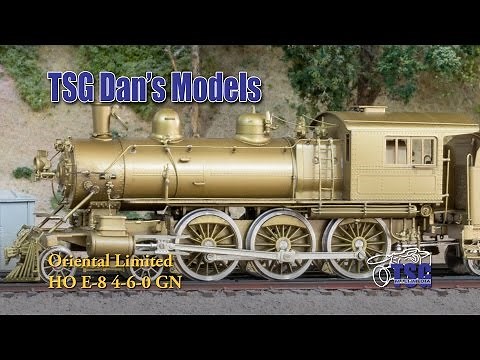 HO Scale Oriental Limited Brass Steam Locomotive 4-6-0