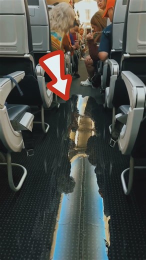 Water Inside Flight? 😳✈️