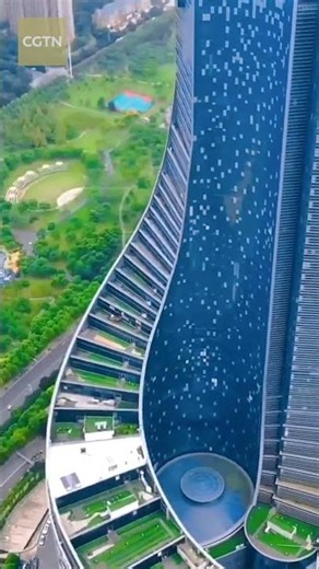 The 'Heavenly Script Building' – A modern high-rise with ancient charm