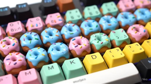 #doughnut #donuts #keyboard #fypシ゚viral #asmr