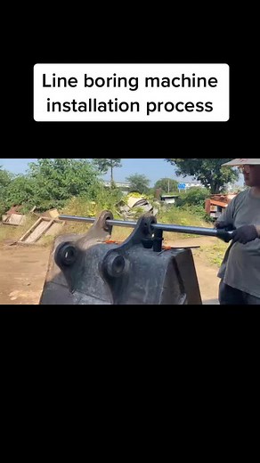 #lineboring #excavators #excavatorlife #mechanic #automaticlineboring #workshop #machnist #machines #heavymachinery #welding #weldrepair #welder