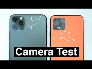 iPhone 11 Pro vs Google Pixel 4 Camera Test Comparison!