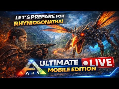 ARK ULTIMATE MOBILE EDITION LIVE | RHINONATHA TAME PREPARATION