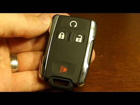 2016 Chevy Silverado key fob battery replacement