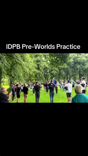 Scotland's Champion Bagpipe Musician at IDPB Pre-Worlds