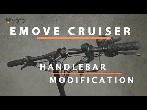 Handlebar modification on the EMOVE Cruiser