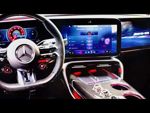 Inside the AMG GT | 4 Door Electric Super Sedan