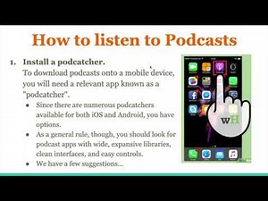 How to Listen to Podcasts