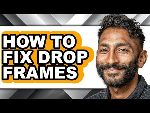 How to Fix Drop Frames (only Way)