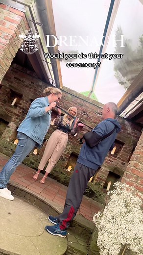 Handfasting Ceremony at Drenagh Estate | Unique Wedding Tradition