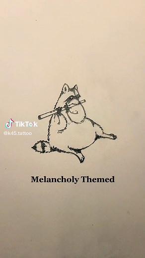 Unique Melancholic Music Tattoo Ideas for Musicians