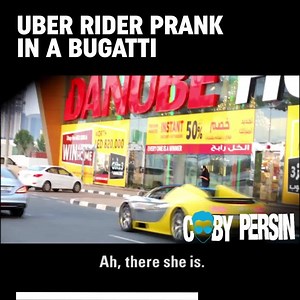 395K views · 2.5K shares | This guy's Bugatti uber prank is...