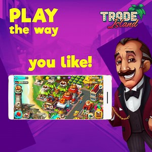 Good day, Mayor! Did you know that you can play Trade Island in both Landscape and Portrait modes? 👉 gigam.es/PlayTradeIsland The first one lets you see the whole island at a glance, and the latter is the perfect format for playing on the go. Simply turn your phone and play the way you like! Just don’t forget to unlock your screen!😉 | Trade Island