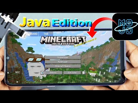 how to play Minecraft Java edition in our mobile