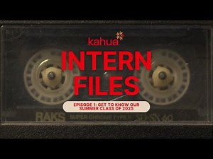 Episode 1 | Kahua Intern Files: Get to Know our Summer Class of 2025