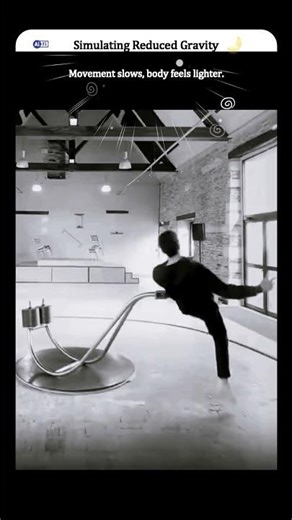 Counterweight Device That Simulates Moon Gravity