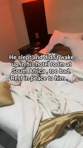 He slept and didn’t wake up in his hotel room at South Africa , too bad. Rest in peace to ODIRA NWOBU 😭 | Amara Hope Entertainment