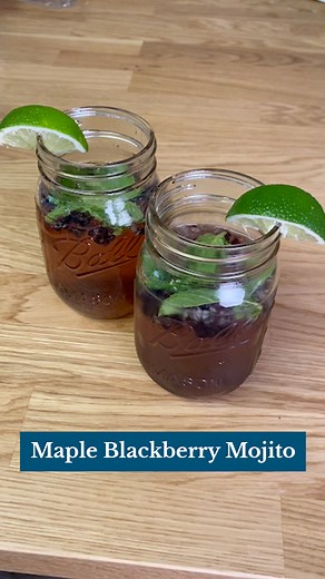 This refreshing blackberry cocktail is how you take advantage of prime berry season during the summer months! Get the full recipe here: https://trib.al/njdWSzw | Taste of Home