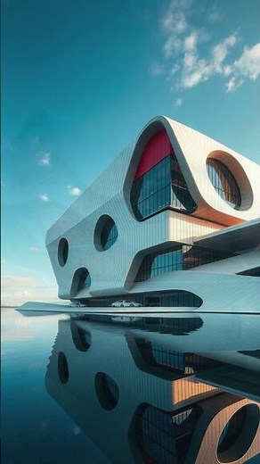 Step 487 into the Future AI Designed Industrial Architecture GENEVA