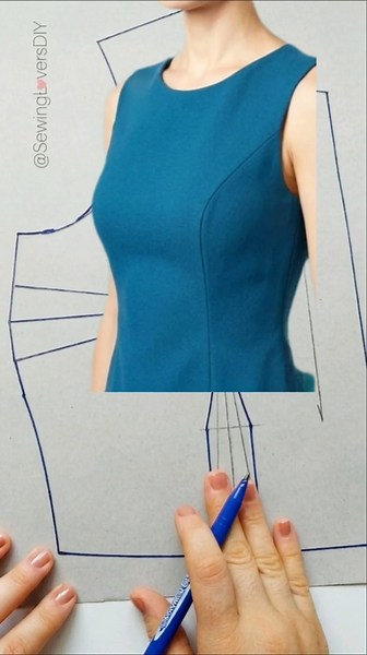 Pattern Making and Drafting for Beginners #sewing #sewingtips #PatternMaking #tailoring #costura