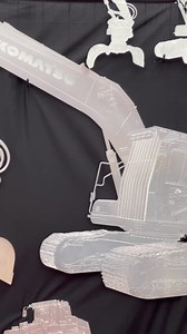 19K views · 123 reactions | @badgerwelding67 bespoke unique metal artwork at Hillhead 2024. The engraved aluminium artworks can be commissioned to show any piece of equipment the buyer desires. | Awesome Earthmovers | Facebook