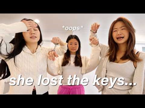 HANDCUFFED TO MY SISTERS FOR 24 HOURS *help me*