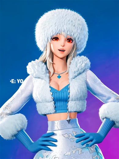 Fortnite - Lexa Alpina | Conjunto Princesa de la Nieve #fortniteite #lexafortnite #lexaalpina #fortniteskins #fyp