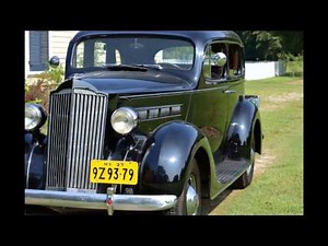 Take a Ride in an all original, 1937 Packard Six Motorcar