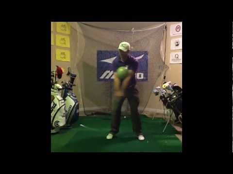 Ball between the arms drill
