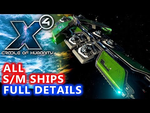 All Terran Small And Medium Ships - X4: Cradle of Humanity - Yaki Surprise - Captain Collins