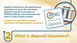 3.2K views · 26 reactions | #bankonyourfuture #depositinbanks #DPAW #PDIC | Philippine Deposit Insurance Corporation - PDIC | Facebook