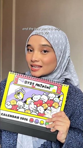 Watsons BT21 Minini Special Edition Calendar is the sweetest way to plan 2026! ✨💜