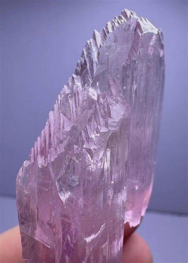 Pink Kunzite Crystal 62g Fluorescent Natural Etched Prism | Afghan Kunzite Jewelry Making Stone, Healing Crystal, Collector Specimen - Etsy