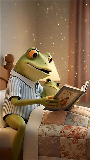 Froggles 17 #bedtimestory #CuteFrogs #FatherAndBaby #FrogFamily #GoodnightStory #KidsShorts