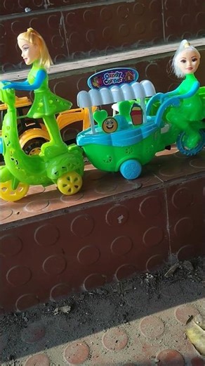 Rc Remote Control Ladies Scooty 🛵 Vs icecream 🍦 rickshaw unboxing