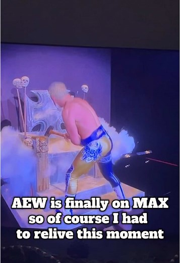 AEW is finally available to watch on MAX! I love Cody Rhodes vs Dustin Rhodes at Double or Nothing 2019 but I think I love Cody destroying the throne even more 😅😂