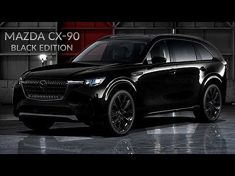 2024 Mazda CX-90 BLACK EDITION - Amazing Black Tone Trim for the New Flagship