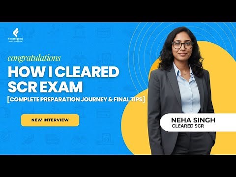 How I Cleared SCR Exam? [Complete Preparation Journey & Final Tips] | SCR | Fintelligents